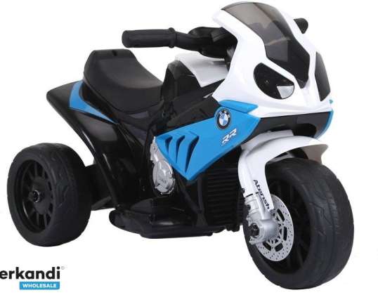 BMW S1000RR Battery-Powered Motorcycle Tricycle Blue