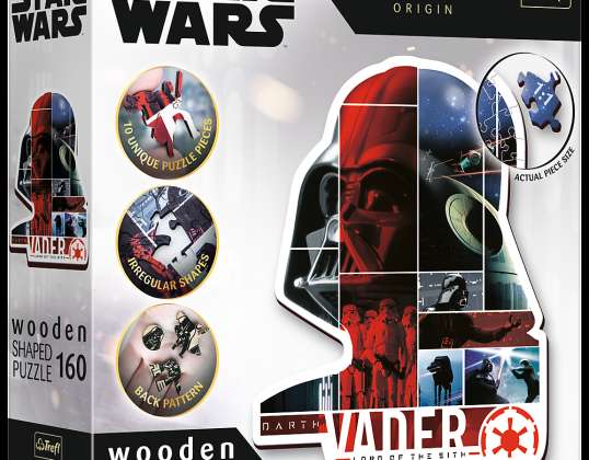 Дерев'яні пазли Star Wars 160 шт. Клуби Дарта Вейдера 20190