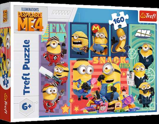 Puzzle &quot;160&quot; Minion Joy Trefl 15423