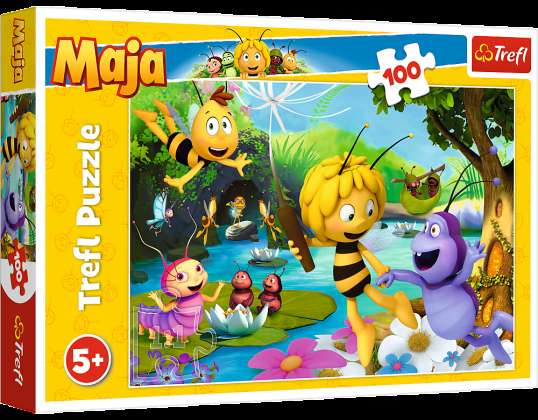 Jigsaw Puzzle &quot;100&quot; Maya the Bee and Friends of Trefl 16361