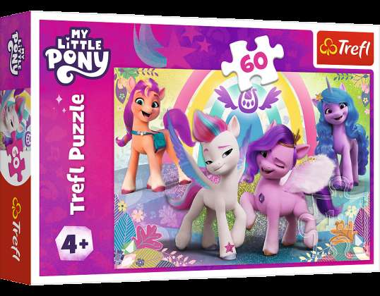 Puzzle Mi Pequeño Pony 60 piezas. En el mundo de la amistad Trefl 17390