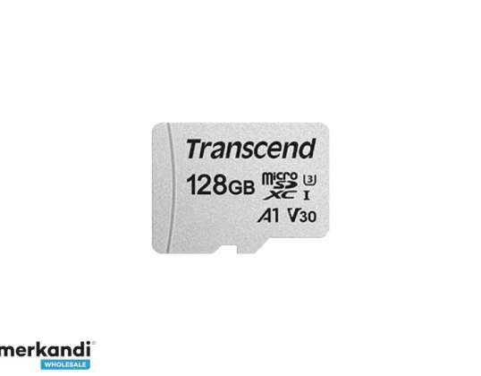 Transcend MicroSD/SDHC Card 128GB USD300S-A w/Adapter TS128GUSD300S-A