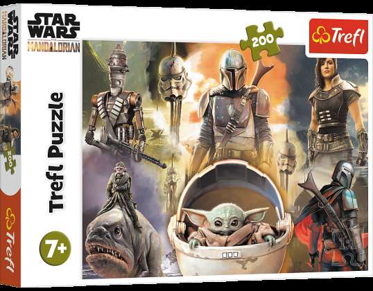 Puzzle &quot;200&quot; kampfbereit Star Wars Trefl 13276