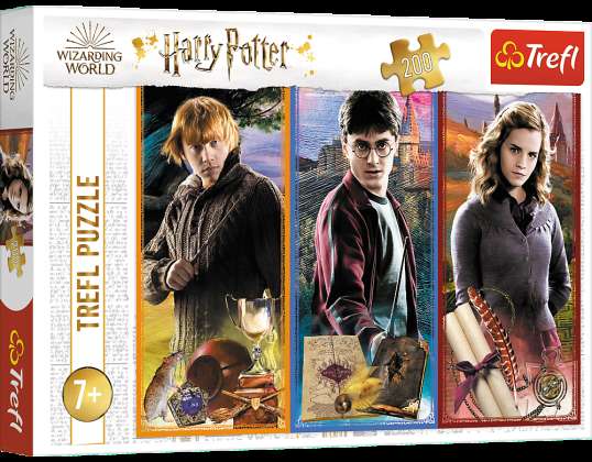Harry Potter Puzzle 200 Stk. In der Welt der Zauber- und Hexenclubs 13277