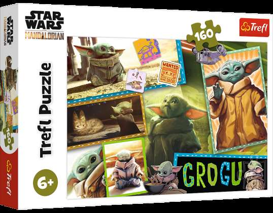 Puzzle „160“ Grogu Star Wars Trefl 15411