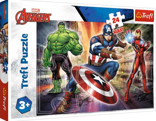 Puzzle "24 Maxi" In the world of Avengers Trefl 14321