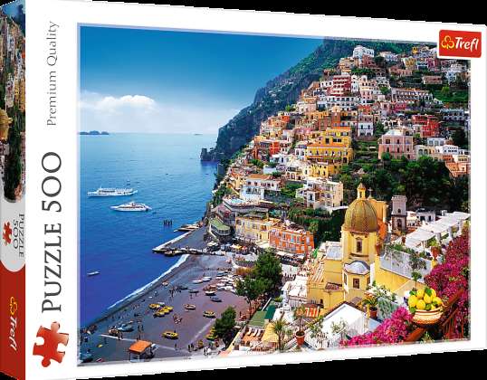 Puzzle 500 Teile Positano. Amalfiküste. Italien Trefl 37145