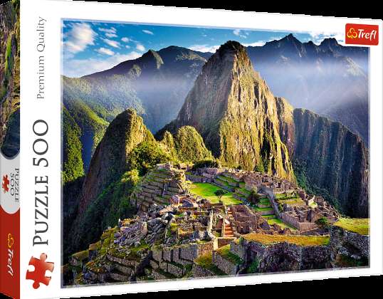 Puzzle 500 Teile Historisches Heiligtum von Machu Picchu Trefl 37260