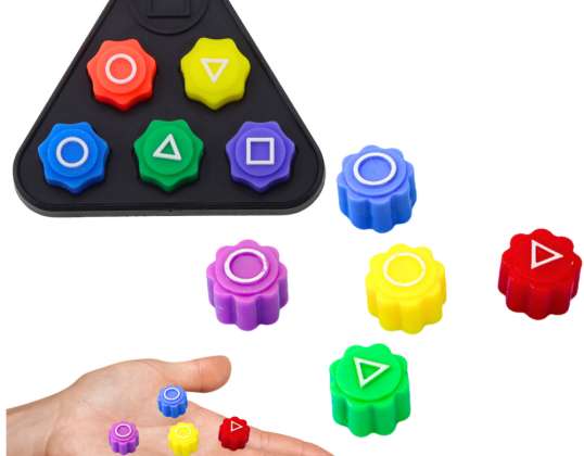 NEL 26259 Gonggi Hacele Würfel Arcade Spiel Squid Spiele Stand 5 Stück B