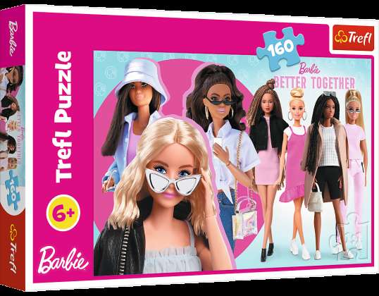Puzzel 160 Barbie en haar wereld / Mattel. Barbie 15419