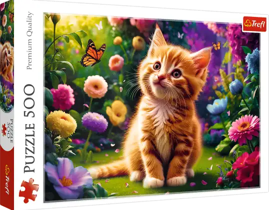 Puzzle 500 Niedliches Kätzchen Trefl 37525