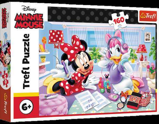 Puzzle 160 O zi cu prietenul Disney Minnie Trefl 15373