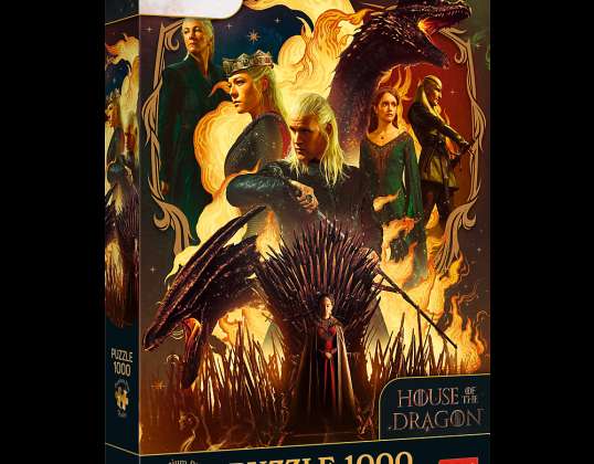 Puzzle 1000 Premium Plus Haus des Drachen der Kreuze 12068