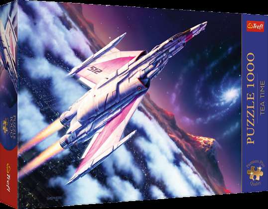 Jigsaw Puzzle 1000 Premium Plus Tea Time: Raumfahrt Trefl 12075