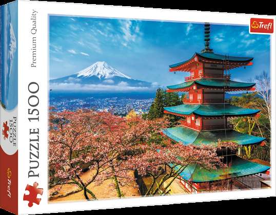 Rompecabezas 1500 Monte Fuji / HUBER Trefl 26132
