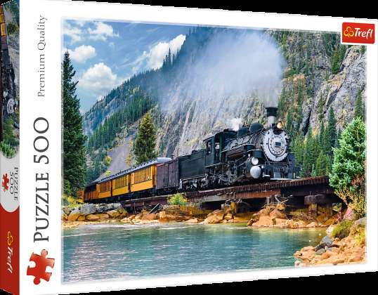Puzzle 500 Stk. Trefl Bergbahn 37379