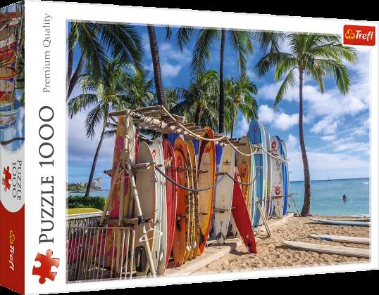 Jigsaw Puzzle 1000 Waikiki Beach. Hawaii 10742