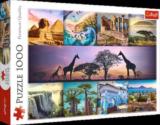 Puzzle 1000 Collage Afrika 10792