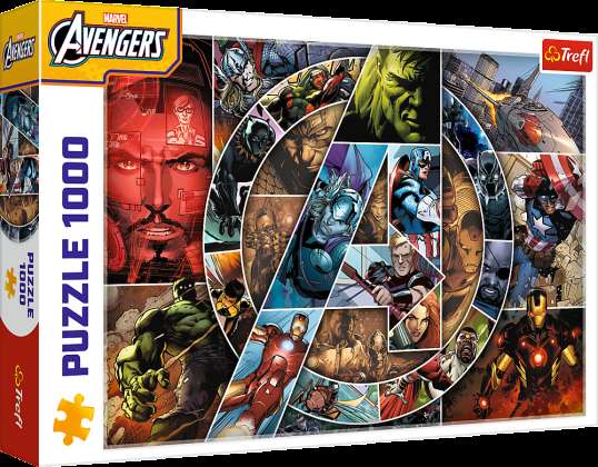 Παζλ 1000 Avengers: HeroesFSC Mix 70 10934