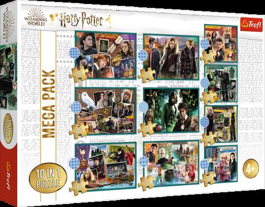 10in1 Harry Potter Puzzle in der Welt von Harry Potter 90392