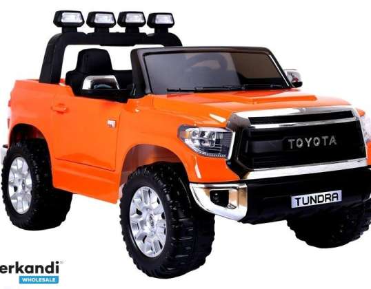 Toyota Tundra Orange Battery Car