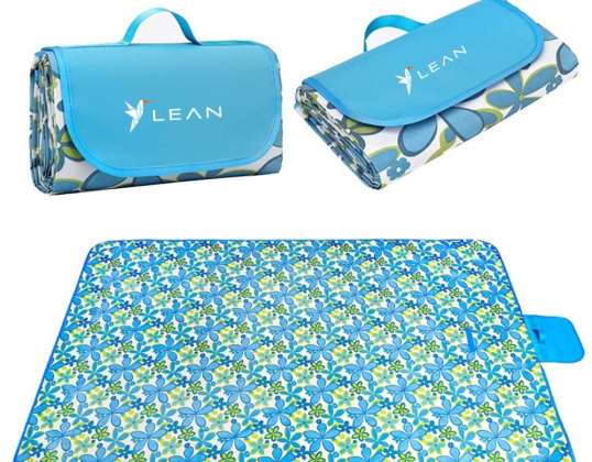 Strand Picknickkleed Gevouwen met Bloemen LEAN 150 x 200cm