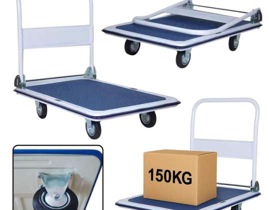 Noliktavas transporta platformas ratiņi līdz 150kg