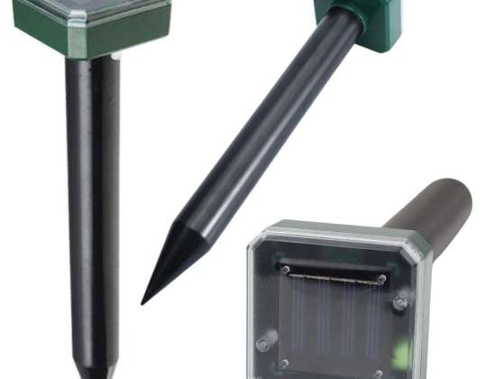 Solar Nagetier Maulwurf Abwehr Schallaufprall 370m?