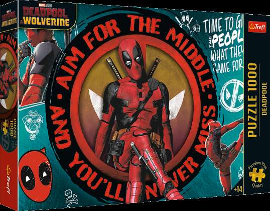 Puzzle 1000 Premium Plus Deadpool Clubs 10835