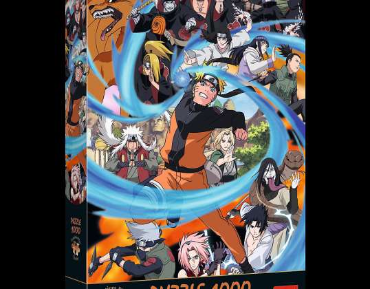 Puzzle 1000 Premium Plus Naruto Shippuden Trefl 12083