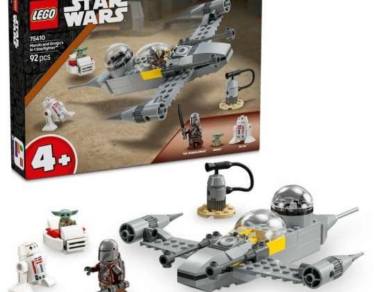 LEGO 75410 ЗОРЯНІ ВІЙНИ: Зоряний винищувач N 1: Мандо і Грогу