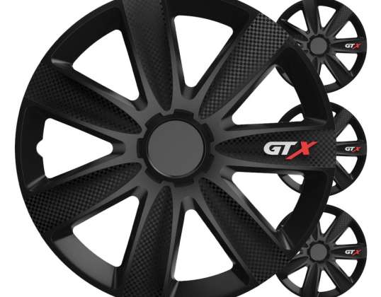 Auton pölykapselit 4kpl. GTX Black Carbon 14 tuuman värilaatikko