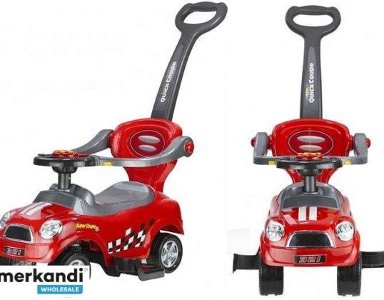 Ride-on Pusher with Guide Coupe Red