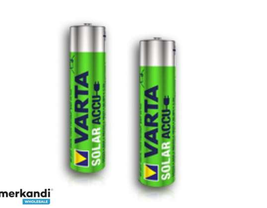 Varta Solar Recharge Akku AAA 550mAh Blister  2er Pack  56733 101 402