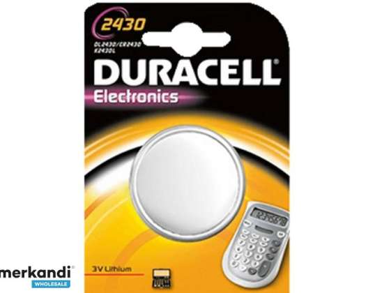 Μπαταρία Duracell Batterie Λιθίου Knopfzelle CR2430 3V Κυψέλη (1-Pack) 030398