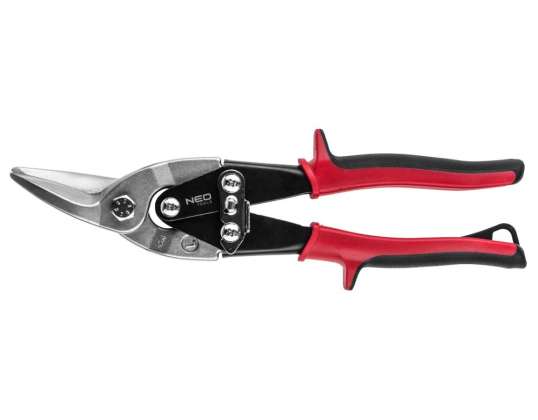 Metalo žirklės 250 mm. kairės TOP 31 060