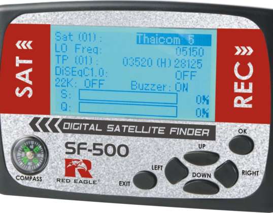 Red Eagle TV-SAT DVB-S DVB-S2 digital satellite finder SF-500
