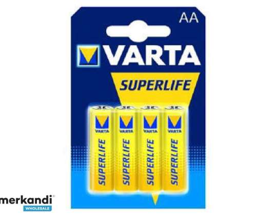 Batteri Varta Superlife R06 Mignon AA (4 stk.)