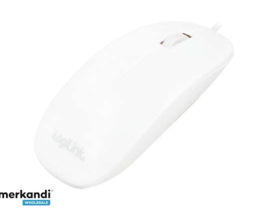 Scroll Optical USB Maus LogiLink Maus 1000dpi alb ID0062