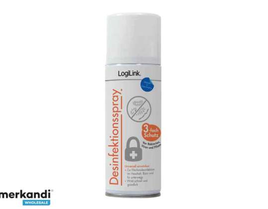 Spray desinfectante LogiLink para superficies 200ml (RP0018)