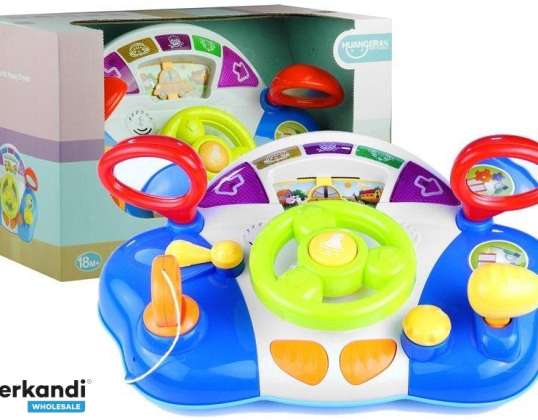 Volante interattivo per i suoni del pannello bambino