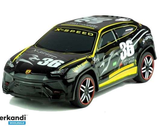 MANDO A DISTANCIA COCHE DEPORTIVO R/C NEGRO
