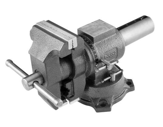 Pööratav vise 100 mm. 360 kraadi