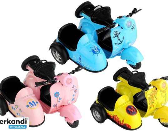 Motorrad Modelle 3 Farben Fahrten Lichter Spiel 1:14