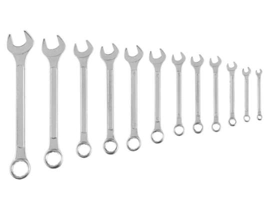 Open-end Wrench Set 6 22 mm. 12 pcs.