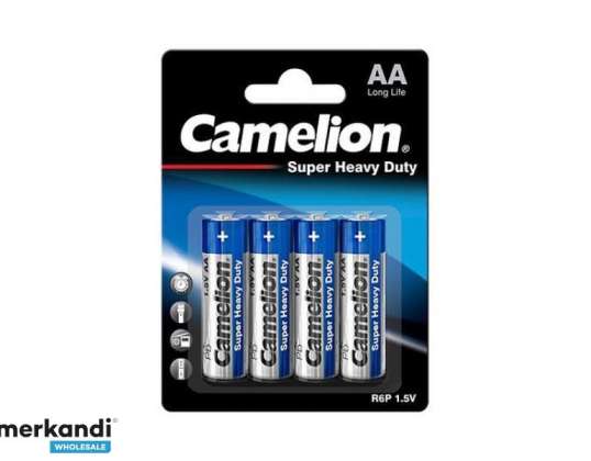 Batterie Camelion Super Heavy Duty Blau LR6 Mignon AA  4 St.