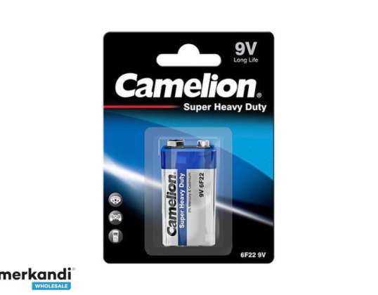 Аккумулятор Camelion Super Heavy Duty Blue 9V Block (1 шт.)