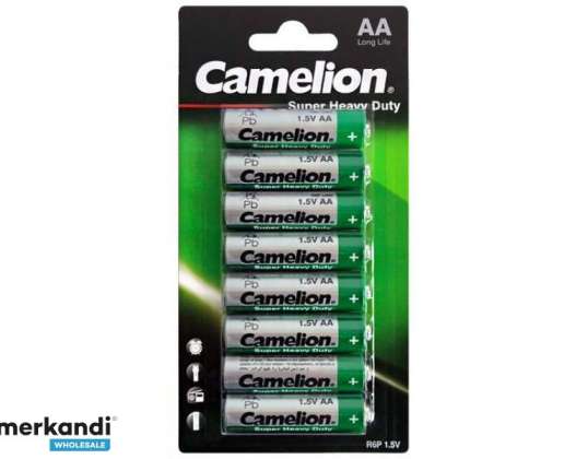 Battery Camelion Super Heavy Duty Green LR6 Mignon AA (8 pcs.)