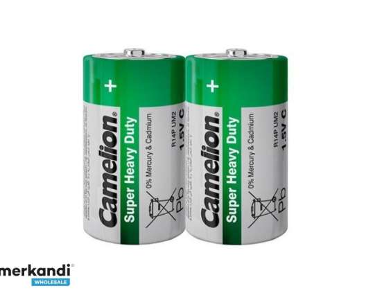 Battery Camelion Super Heavy Duty Green Baby C LR14 (4 pcs.)