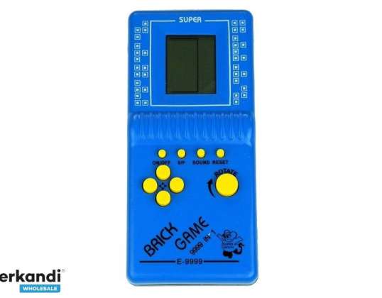 Elektronisches Tetris Pocket Game Blau